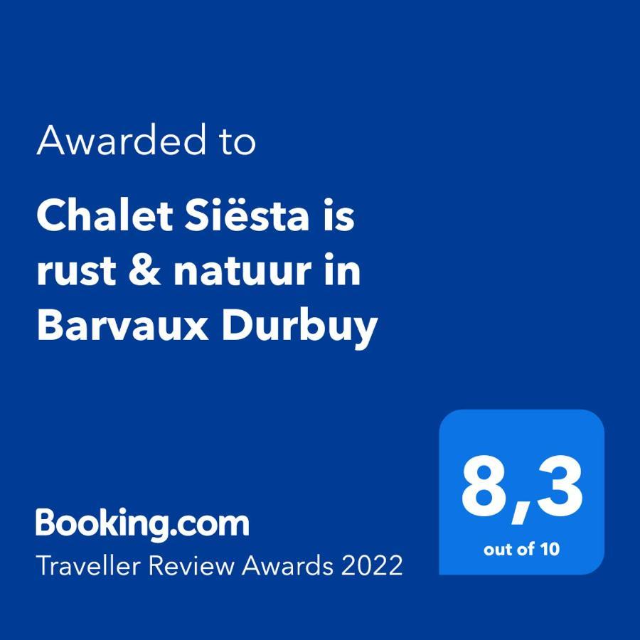 Chalet Siesta Is Rust & Natuur In Durbuy - Barvaux-Sur-Ourthe 外观 照片